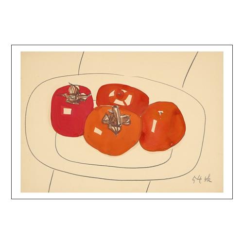 《柿》1954